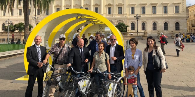 A Sassari venti <i>Riciclette</i> del Cial