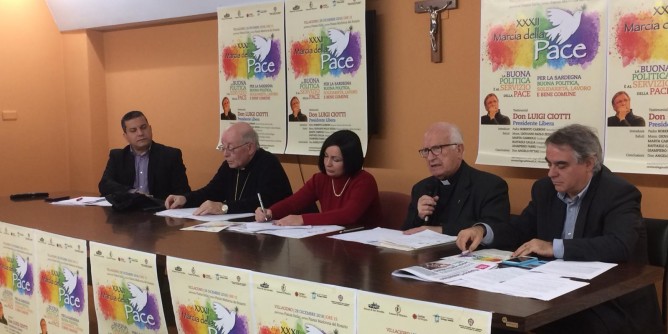 A Villacidro la 32esima Marcia della Pace