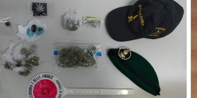 Droga nel Cagliaritano: finanzieri al lavoro