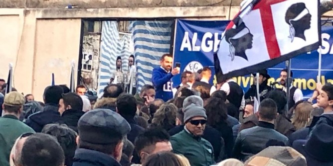 <i>Mes</i>, gazebo Lega a Sassari, Alghero e Porto Torres