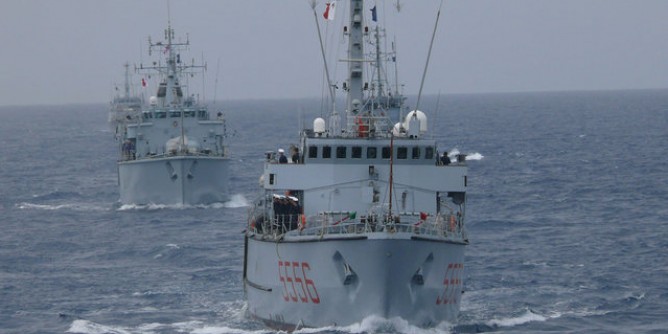 <i>Cacciamine</i> Alghero in attività: Trapani chiuso