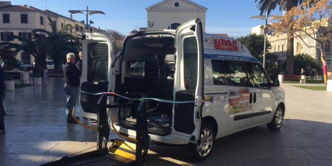Porto Torres, Taxi solidale: oltre 800 servizi per disabili