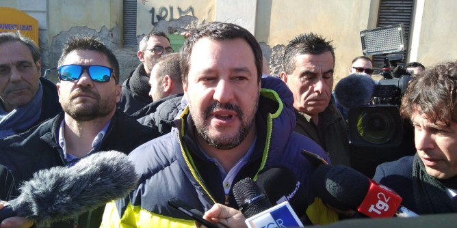 Salvini <i>promette</i> lo sblocco dell´Alghero-Olmedo