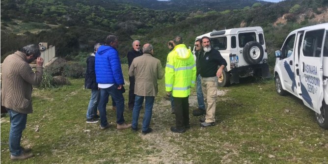 Idrico all´Asinara: primo sopralluogo sull´isola