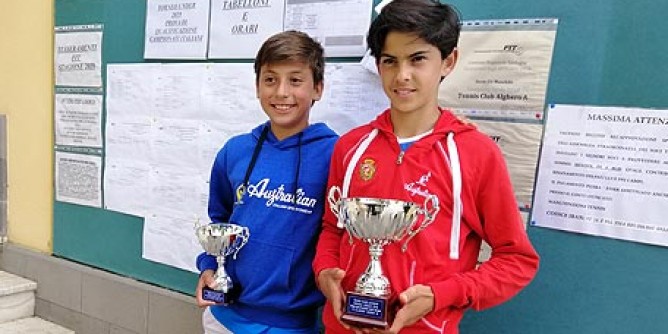 Ad Alghero prova per i campionati italiani di tennis 2019 