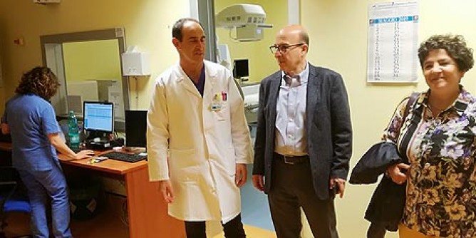 L´assessore visita l´ospedale San Martino