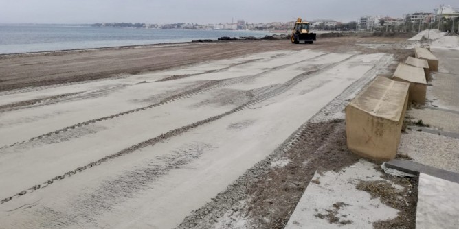 San Giovanni: ecco la sabbia nellex <i>discarica</i>