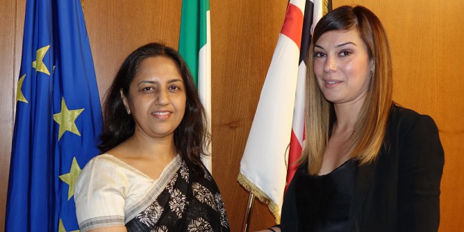 Assessore Pili incontra ambasciatrice indiana