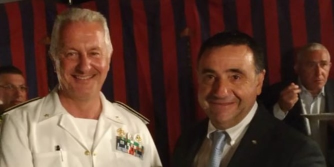 L´agnello <i>Igp</i> salpa sulla Amerigo Vespucci