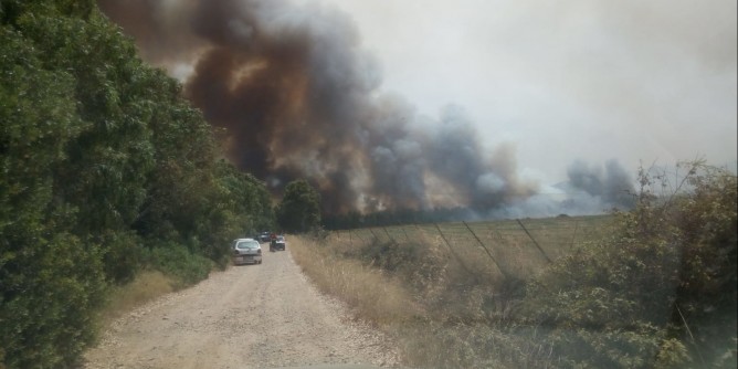 Sei incendi nella domenica dell´Isola