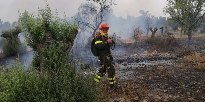 <i>Venti</i> di fuoco sulla Sardegna