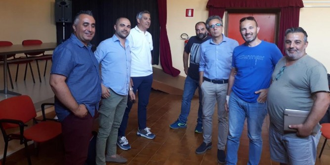 Amministrazione e Salaris <i>incontrano</i> i minatori