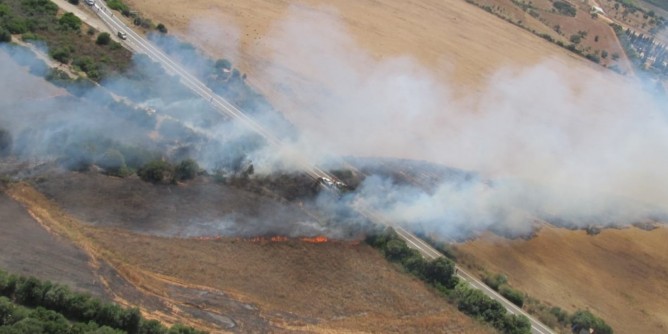 11 incendi: ancora fiamme nell´Isola