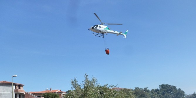 Ancora fuoco in Sardegna
