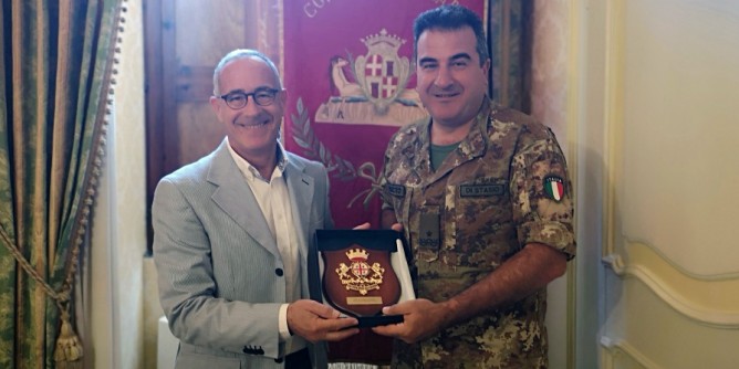 Campus riceve il generale Di Stasio