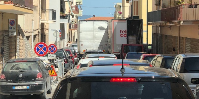 Viabilità in <i>tilt</i> a Sant´Agostino