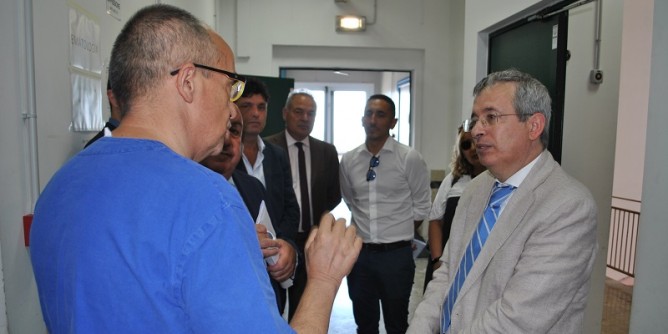 Sopralluogo Sanità, Gallus: Visita importante