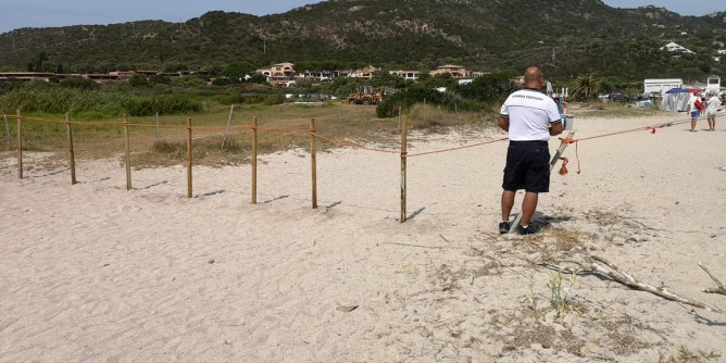 Marinella: aree liberate in spiaggia