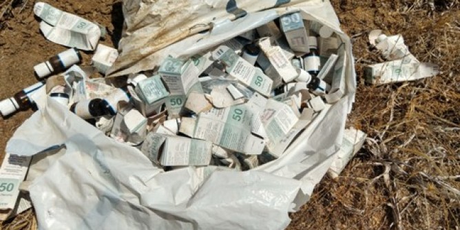 Metadone nelle cunette delle strade sarde