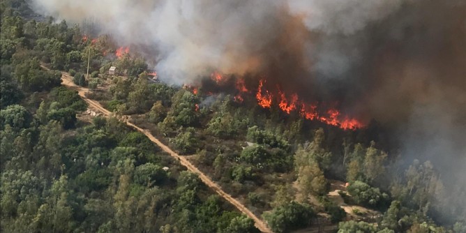 Domenica di <i>fuoco</i> per la Sardegna