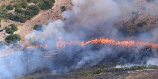 Ancora incendi in Sardegna