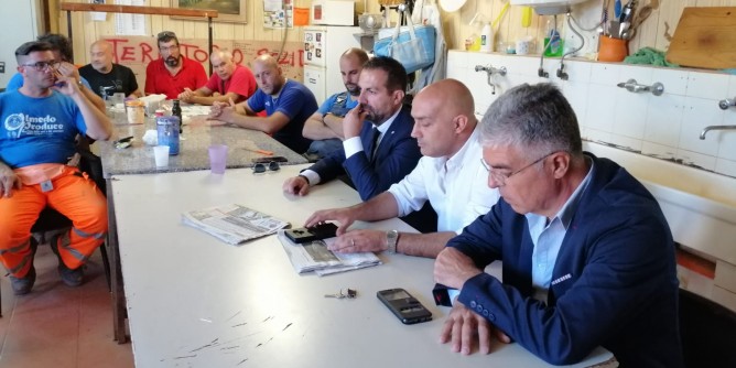 Miniera Olmedo: incontro lavoratori-Regione
