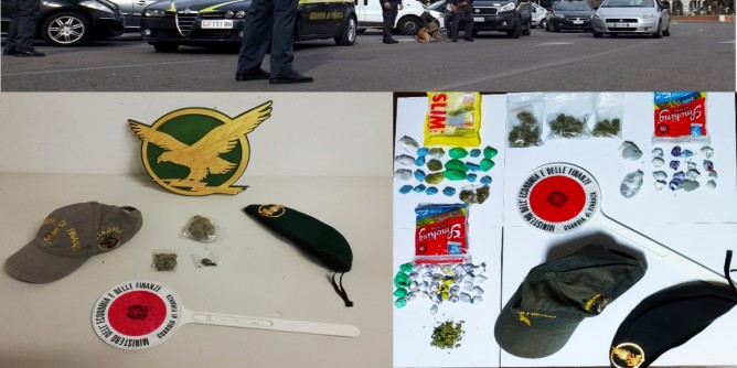 Operazioni antidroga nel Cagliaritano