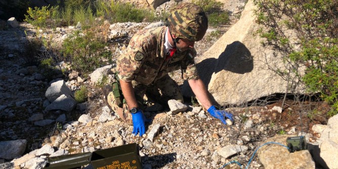 Ordigno a Santo Stefano: <i>Sassarini</i> in azione