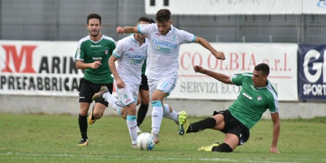 Serie C: Olbia sconfitta a domicilio