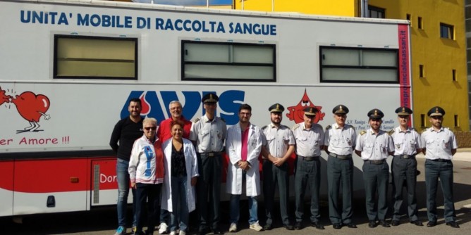 Gdf-Avis: donazione a Sassari