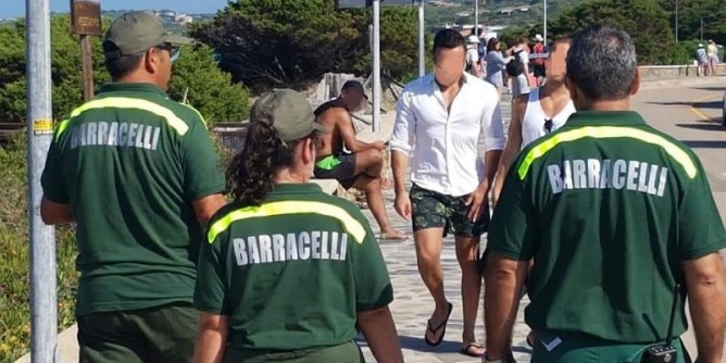 La Pelosa: 240 multe per le sigarette