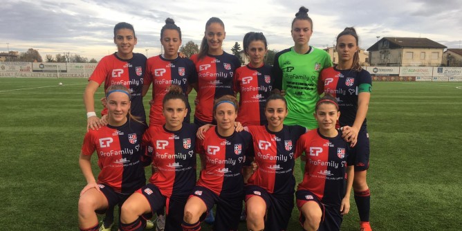 Calcio femminile: Torres pareggia a Pontedera