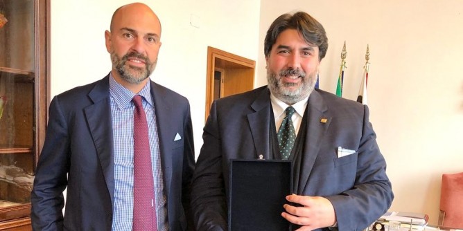 Calcio e politica: Solinas <i>incontra</i> Giulini