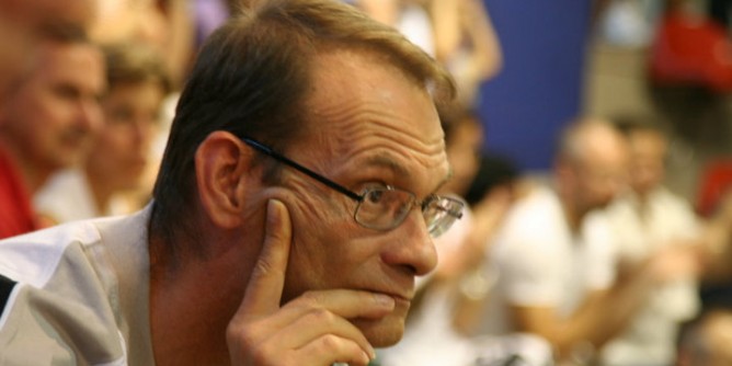Clifford Fisher alla guida del <i>Gsd</i> Porto Torres