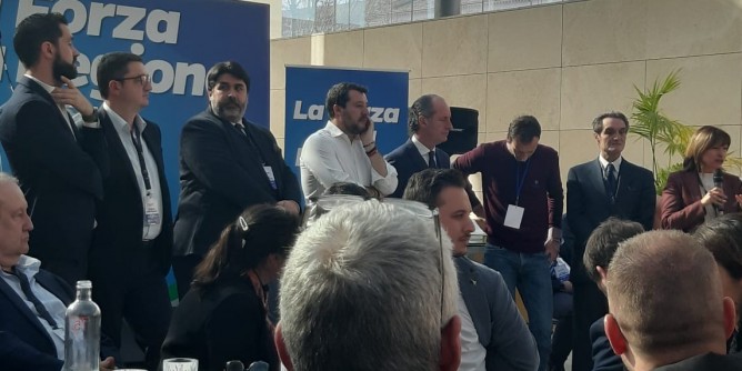 Solinas agli stati generali della Lega