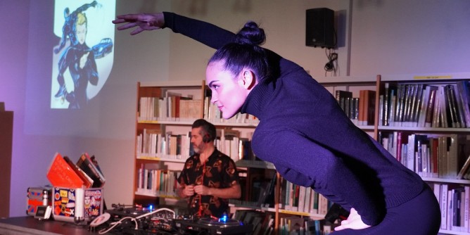 Sennori, Diabolik <i>dj</i>-set in biblioteca