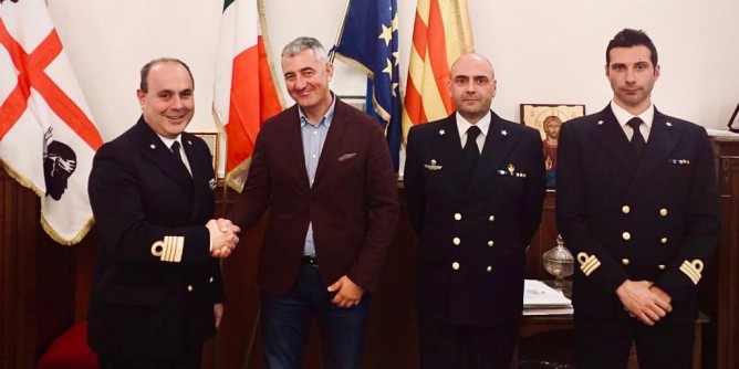 Conoci riceve la visita del capitano Trogu