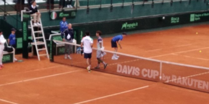 Coppa Davis: Italia-Corea del Sud 1-0