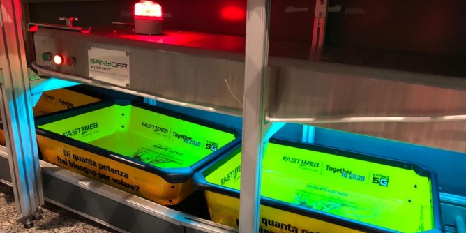 Cagliari: <i>disinfezione</i> con ultravioletti in aeroporto