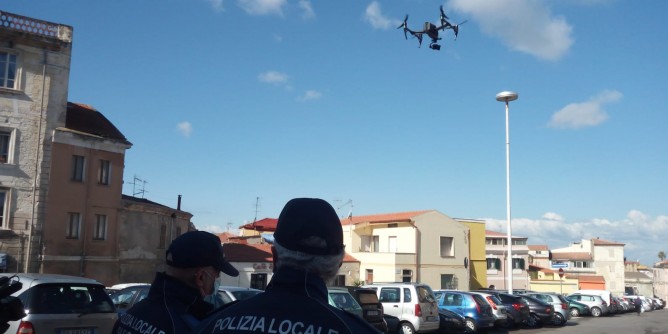 Sassari: decollano i droni della Polizia locale