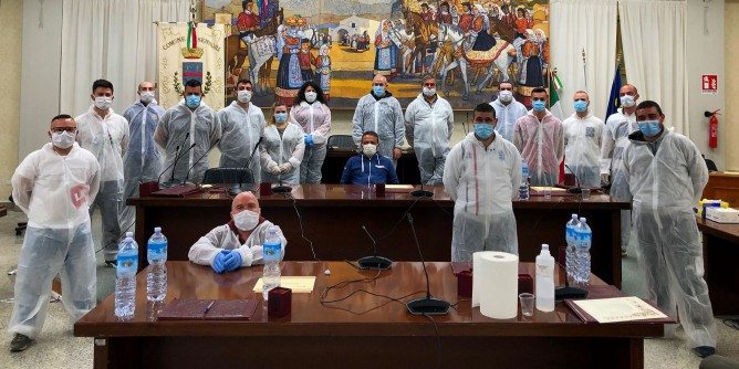 Sennori: 13.500 mascherine ai cittadini