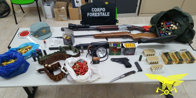 Antibracconaggio in azione a Guspini