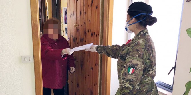 Distribuite 1.200 mascherine a Nuoro