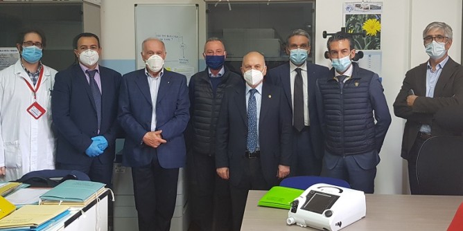 Lions: ventilatore polmonare per l´Aou di Sassari