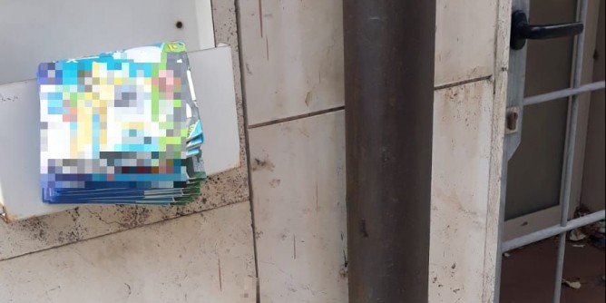 Volantinaggio selvaggio a Sassari: sanzioni