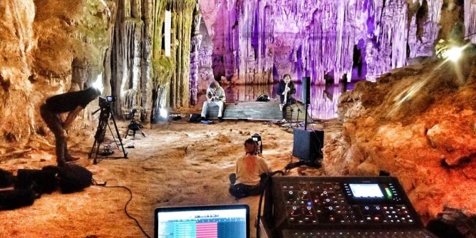 Anteprima Musica sulle Bocche nella Grotta di Nettuno