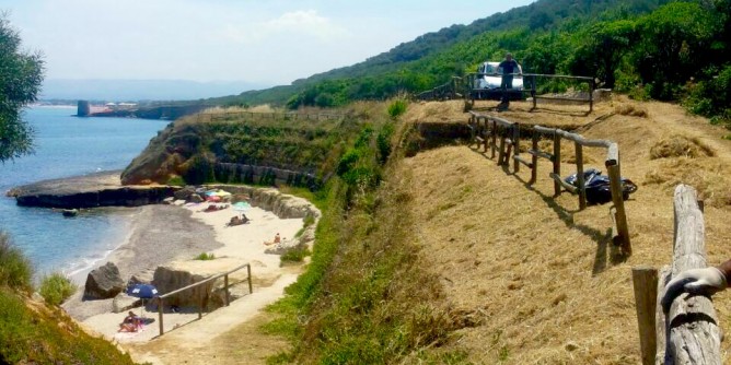 La Farrizza è la spiaggia per i quattro zampe