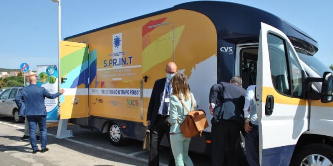 Prevenzione anti-Covid: lo <i>Sprint</i> di Stintino