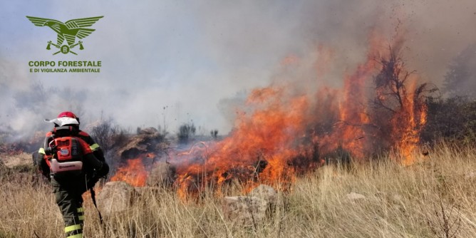 Ancora roghi in tutta l´Isola