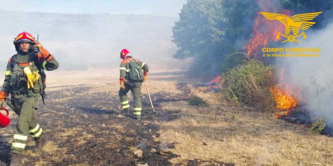 Ancora fuoco nell´Isola